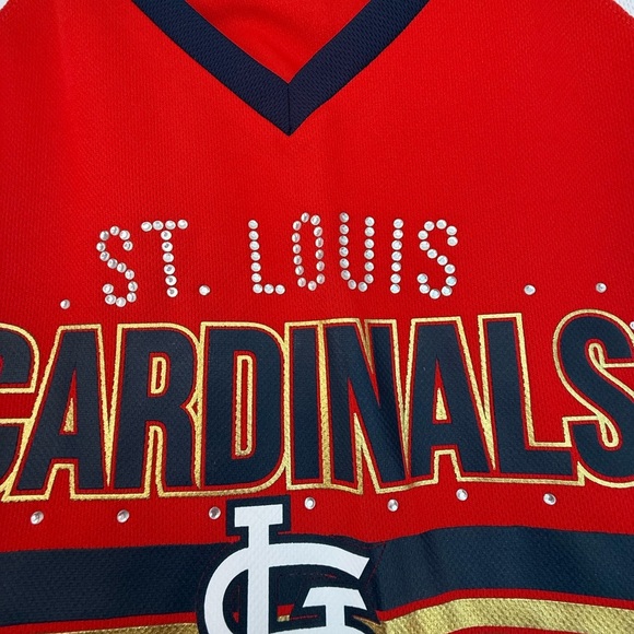 St. Louis Cardinals Bedazzled Jersey - Picture 3 of 4